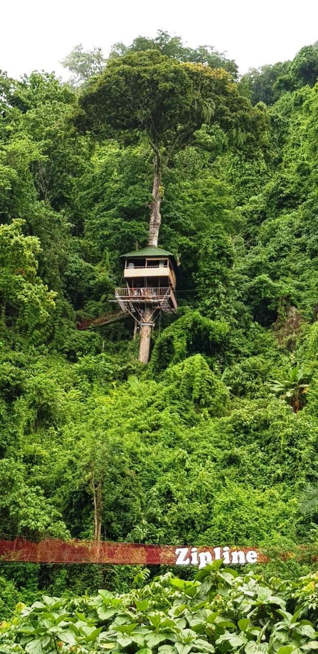 Elephant Adventure Village Tree House Vang Vieng Buitenkant foto